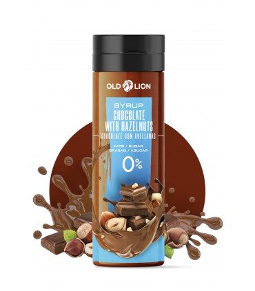 SIROPE CHOCOLATE CON AVELLANAS OLD LION