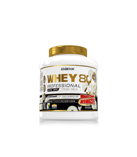PROTEINA CONCENTRADA WHEY 80 PROFESSIONAL 1kg IO GENIX